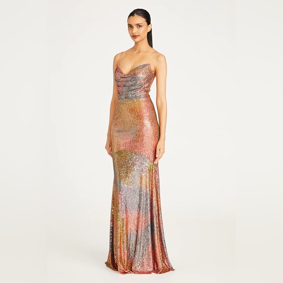 THEIA🧡💛💗Gown - Picture 3 of 10